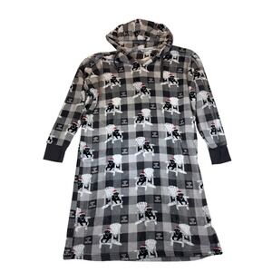 Life is Good Sleepwear Women's Hooded Sleep Shirt Nightgown XL Snuggie